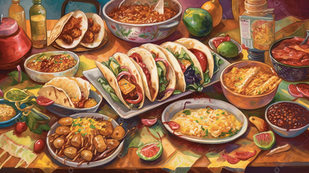 Taco Party Cinco de Mayo, o momento decisivo do México.