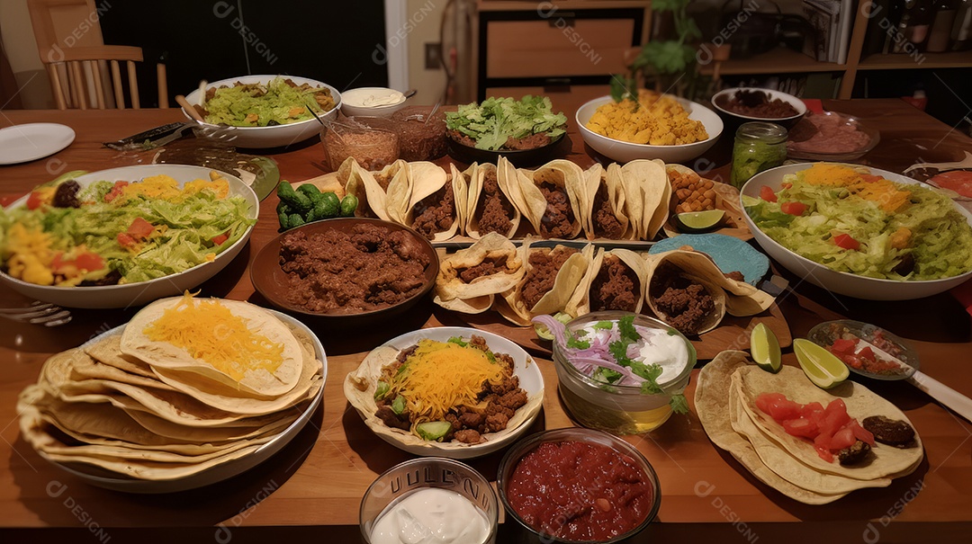 Taco Party Cinco de Mayo, o momento decisivo do México.