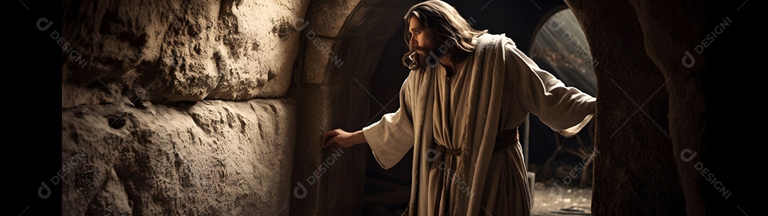 Jesus Cristo Saindo Do Túmulo