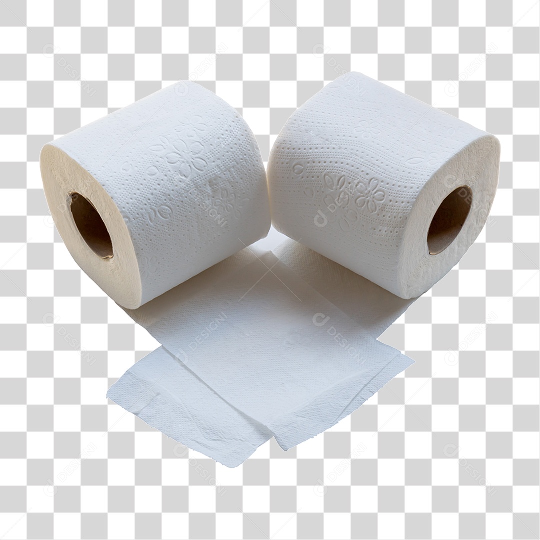 Rolo de Papel Higiênico PNG Transparente