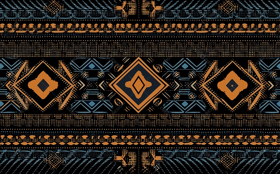 Padrão de Tapete Ilustração Vetor EPS