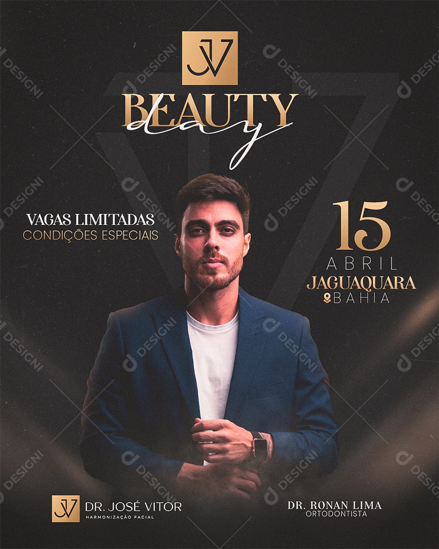 Social Media Palestra Doutor Ortodontista PSD Editável