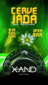 Motion Cervejada Das Atléticas Xand Avião Social Media After Effects Editável
