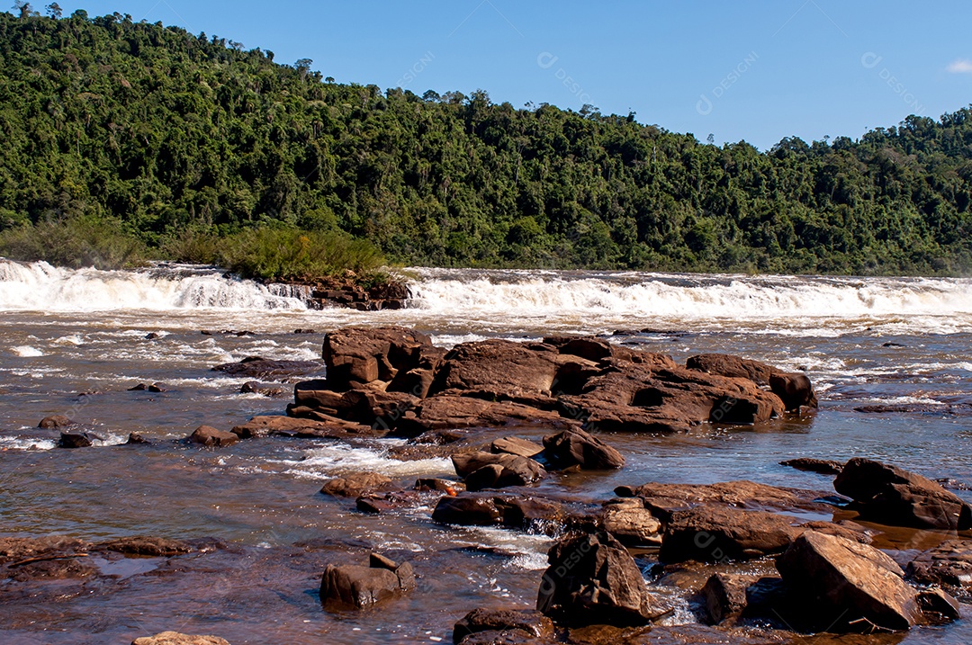 Maior queda longitudinal do mundo no Sul do Brasil, Salto do Yucumã