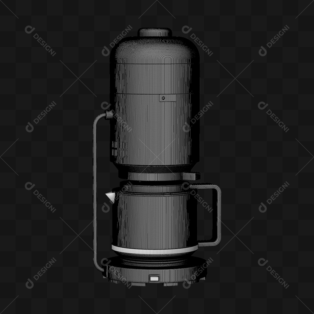 Cafeteira - Modelo 3D