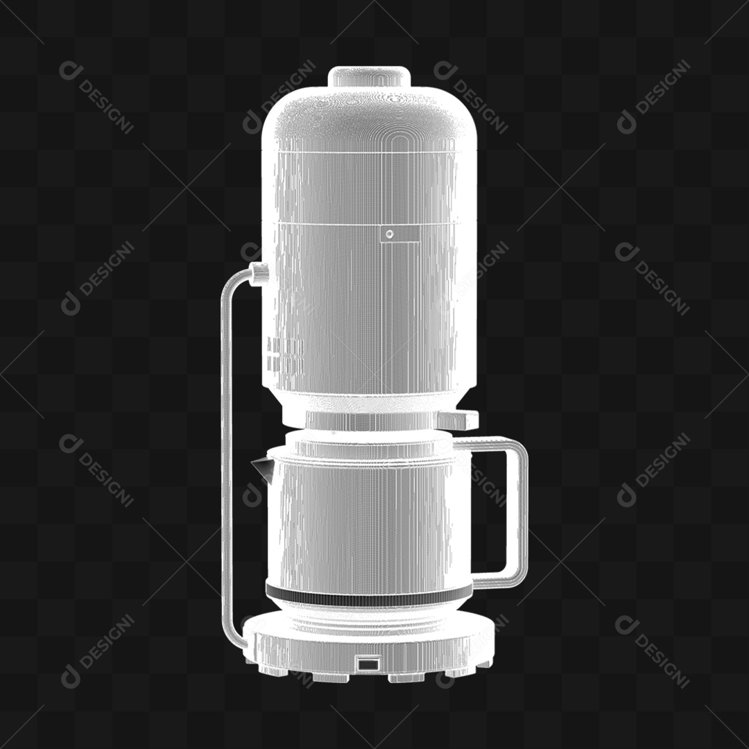 Cafeteira - Modelo 3D