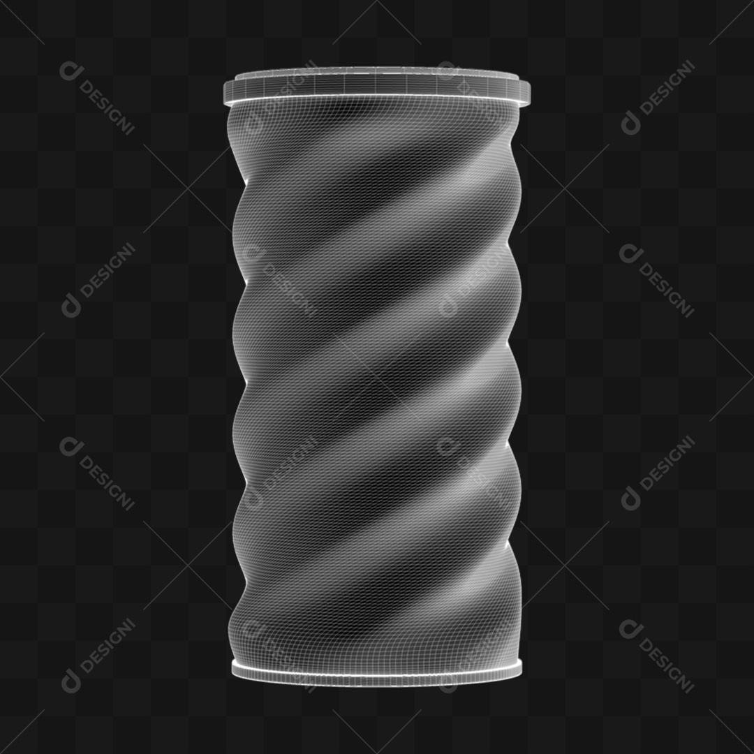 Embalagem Achocolatado - Modelo 3D