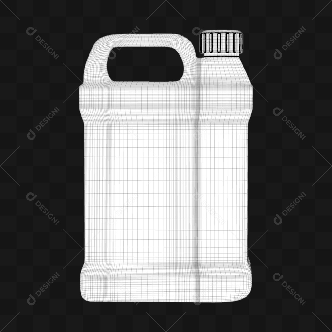 Galão - Objetos Modelo 3D