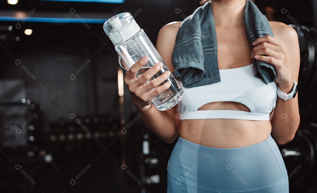 Exercício de saúde de recuperação de água potável