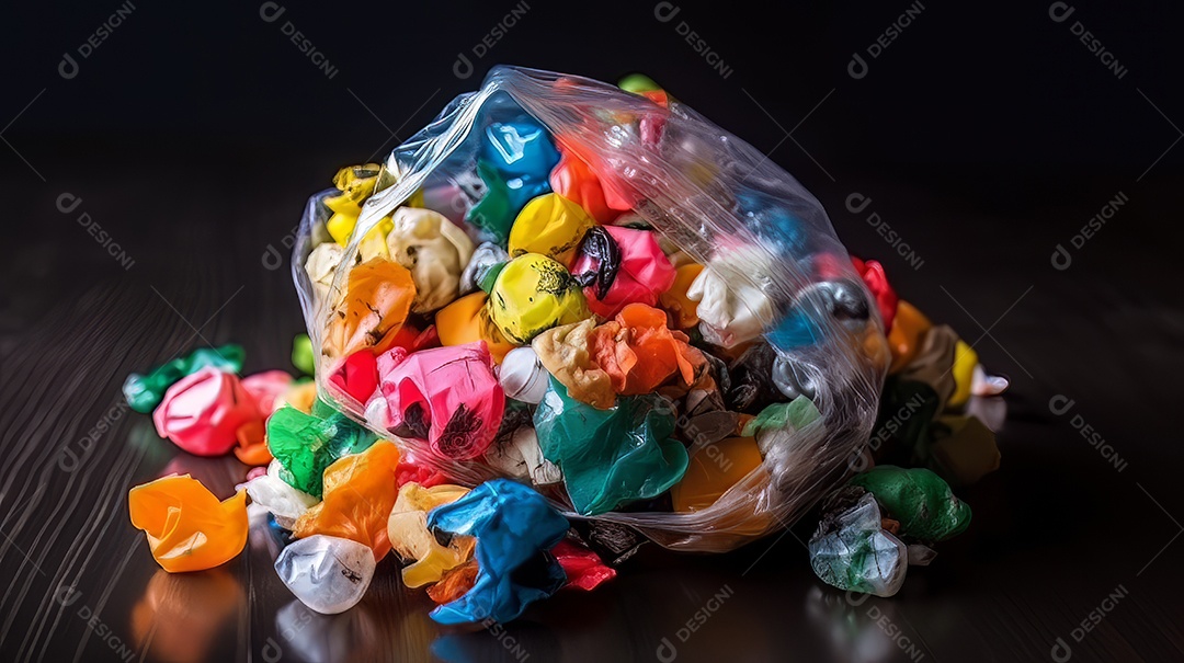 Lixo poluição aquecimento global reciclar.