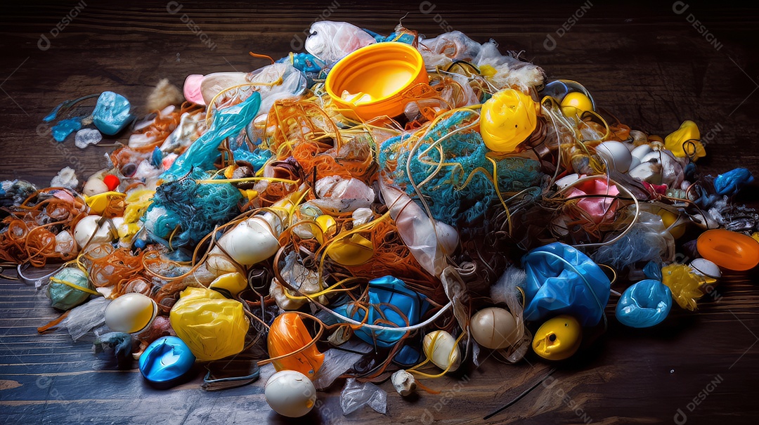 Lixo poluição aquecimento global reciclar.