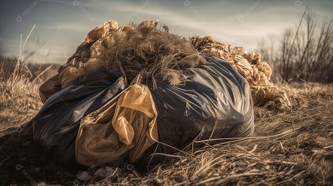 Lixo poluição aquecimento global reciclar.