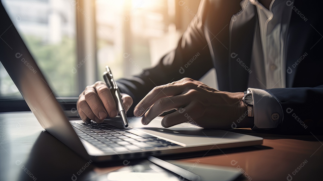 Os investidores estão calculando lucros e custos com calculadoras, análise de gráfico de crescimento e investimento, planejamento de negócios e estratégias para maximizar os lucros de vendas Plano de negócios de longo prazo.