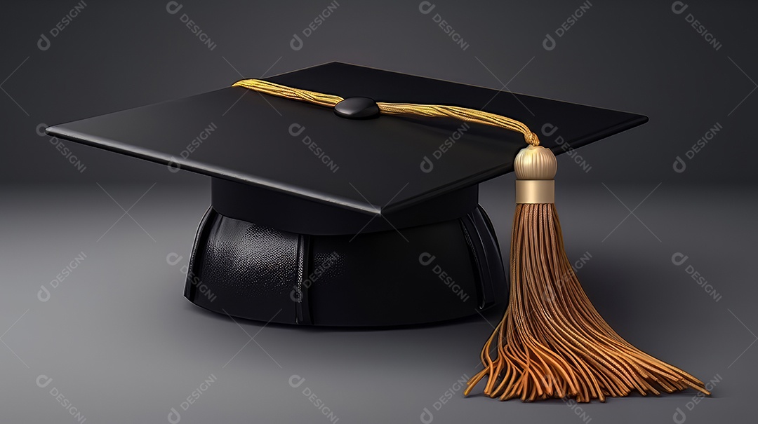 Aprendizado Estudo Sucesso Graduação IA Gerada.