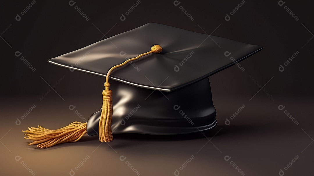 Aprendizado Estudo Sucesso Graduação IA Gerada.