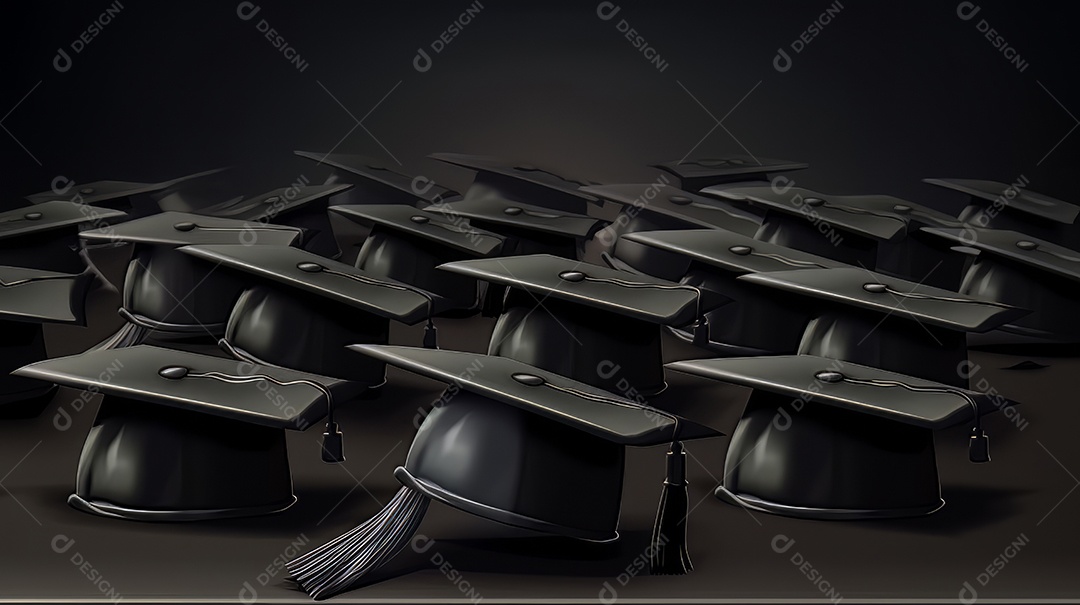 Aprendizado Estudo Sucesso Graduação IA Gerada.