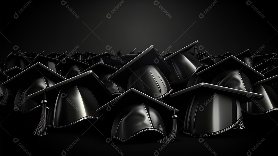 Aprendizado Estudo Sucesso Graduação IA Gerada.