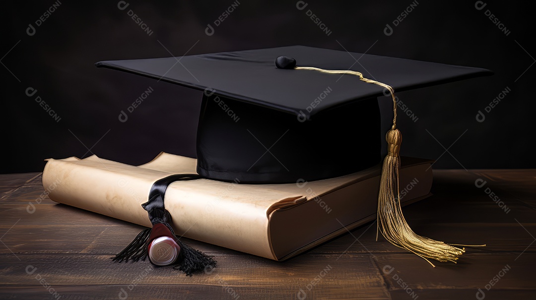 Aprendizado Estudo Sucesso Graduação IA Gerada.