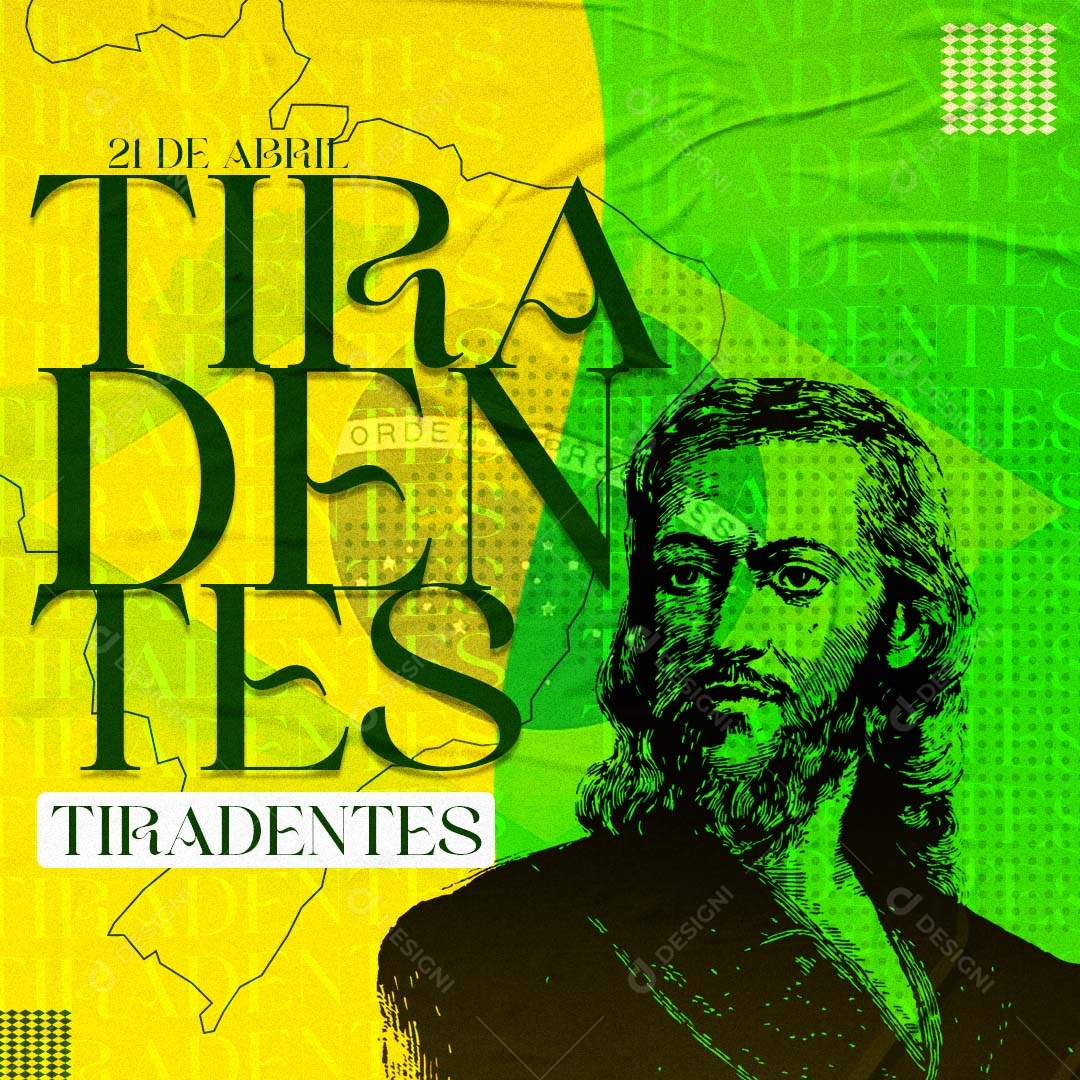 Dia De Tiradentes 21 De Abril Social Media PSD Editável