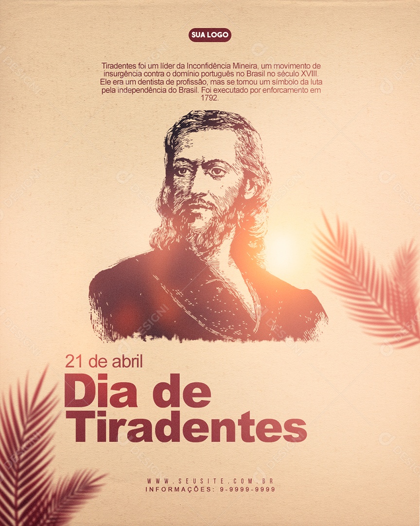 Social Media Feed Dia De Tiradentes 21 De Abril PSD Editavel
