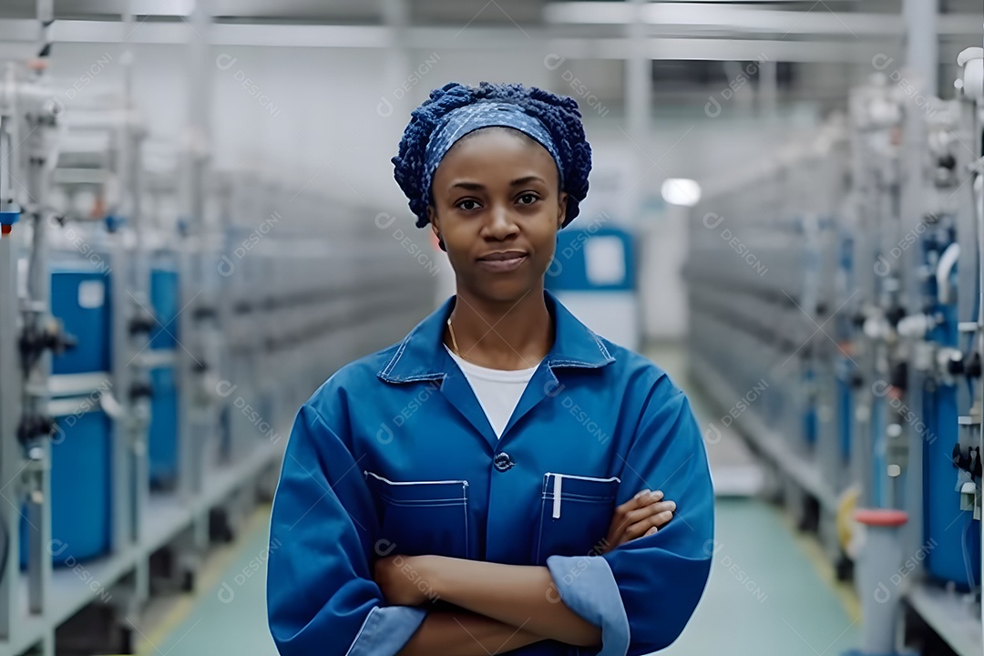 Mulher Trabalhadora Feliz Imagem Do Dia Do Trabalhador