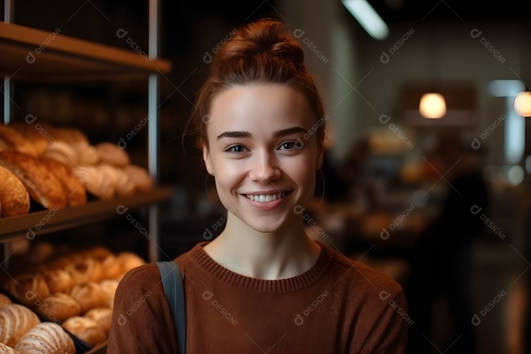 Mulher Trabalhadora Feliz Imagem Do Dia Do Trabalhador