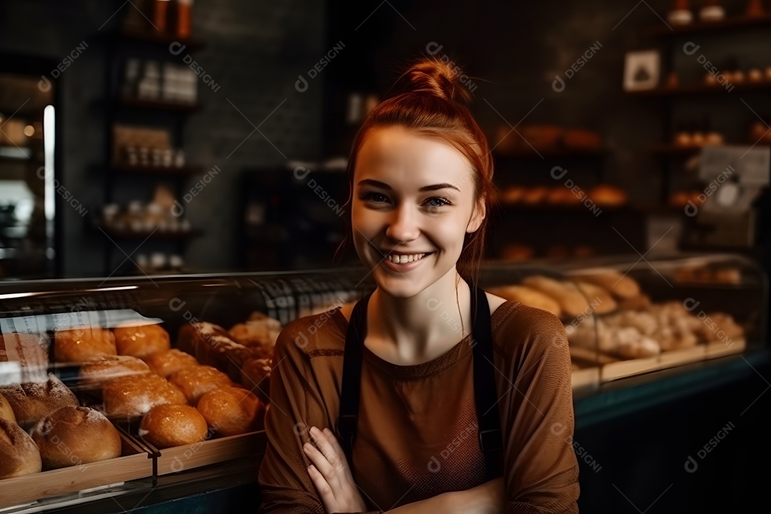 Mulher Trabalhadora Feliz Imagem Do Dia Do Trabalhador