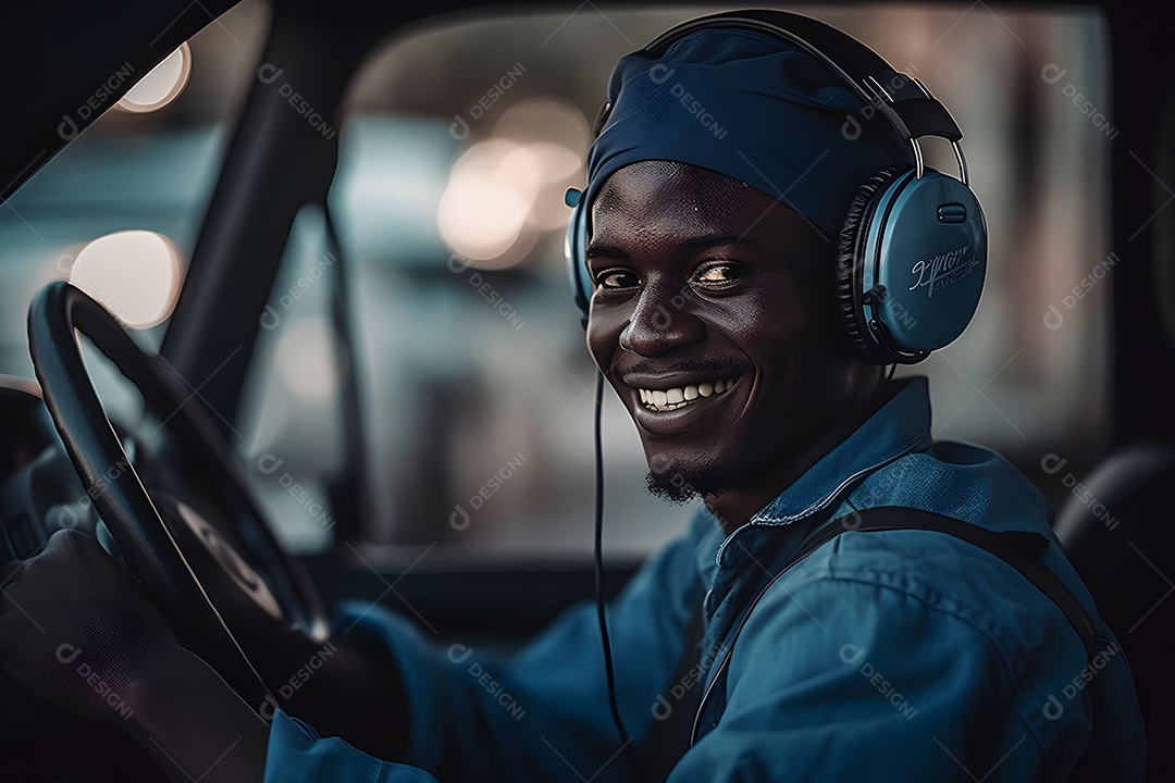 Homem Sorrindo Em Trabalho Imagem Do Dia Do Trabalhador