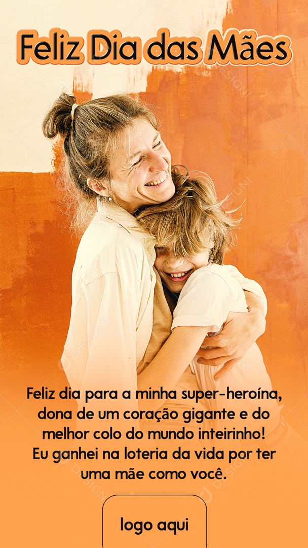 Social Media Story Dia Das Mães Minha Super Heroína PSD Editavel