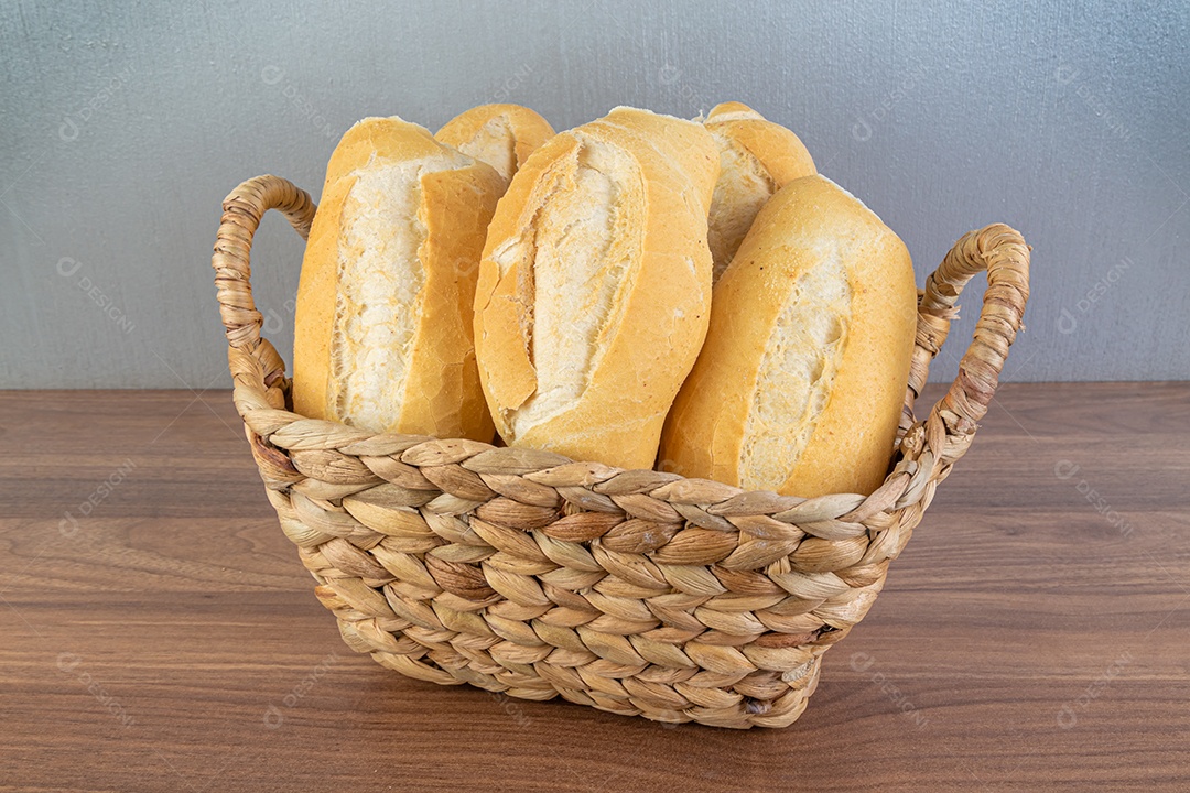 Pão Francês de Trigo Brasileiro.