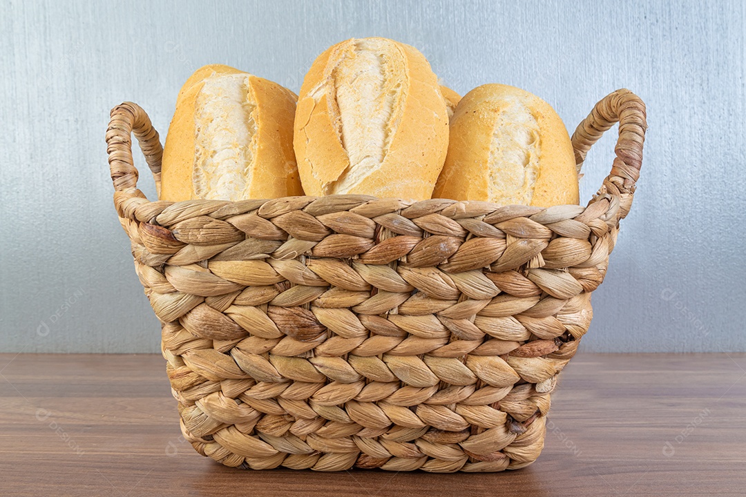 Pão Francês de Trigo Brasileiro.