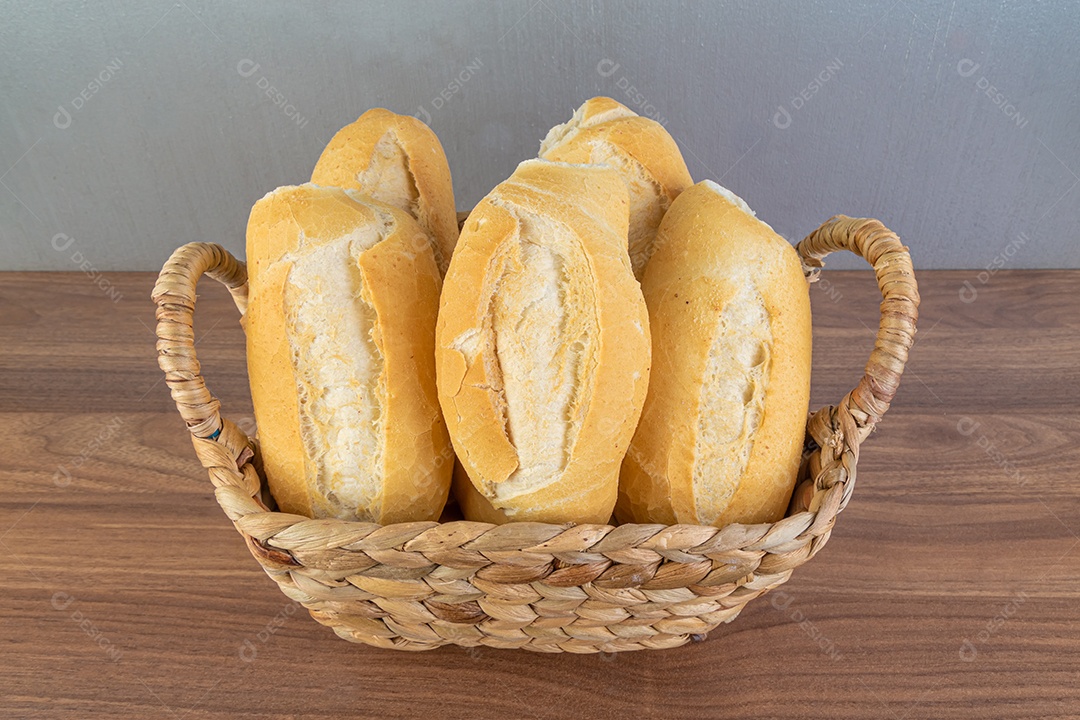 Pão Francês de Trigo Brasileiro.