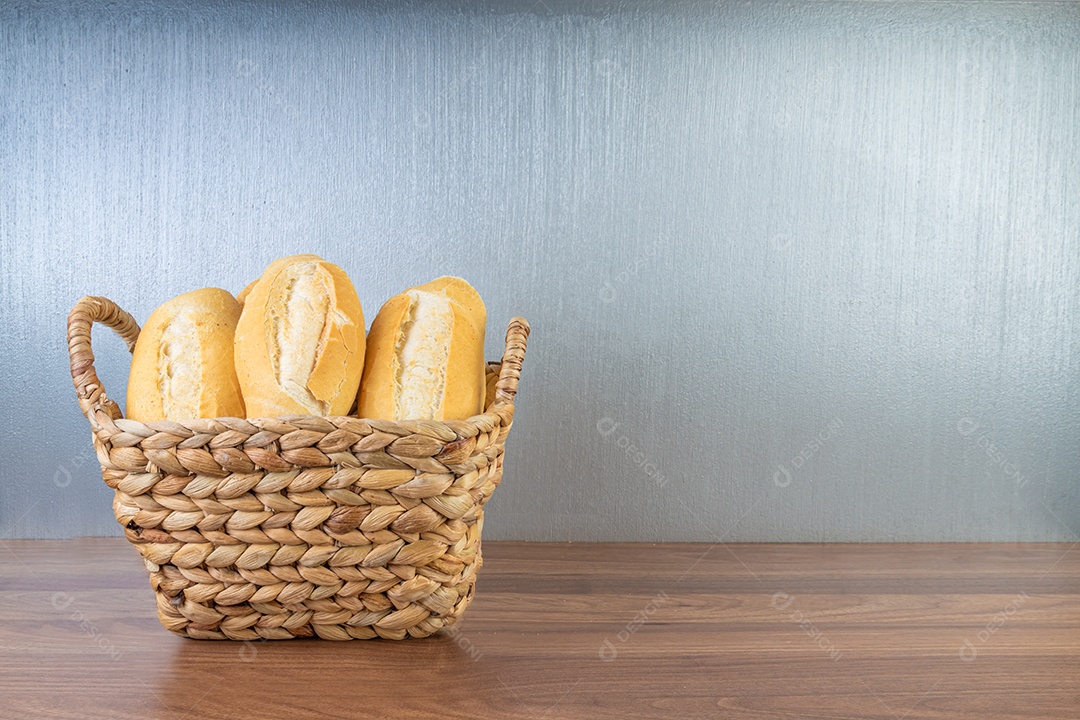 Pão Francês de Trigo Brasileiro.