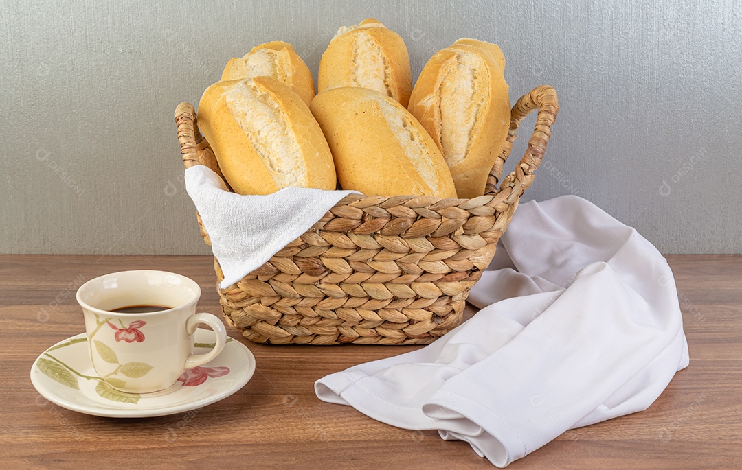 Pão Francês de Trigo Brasileiro.