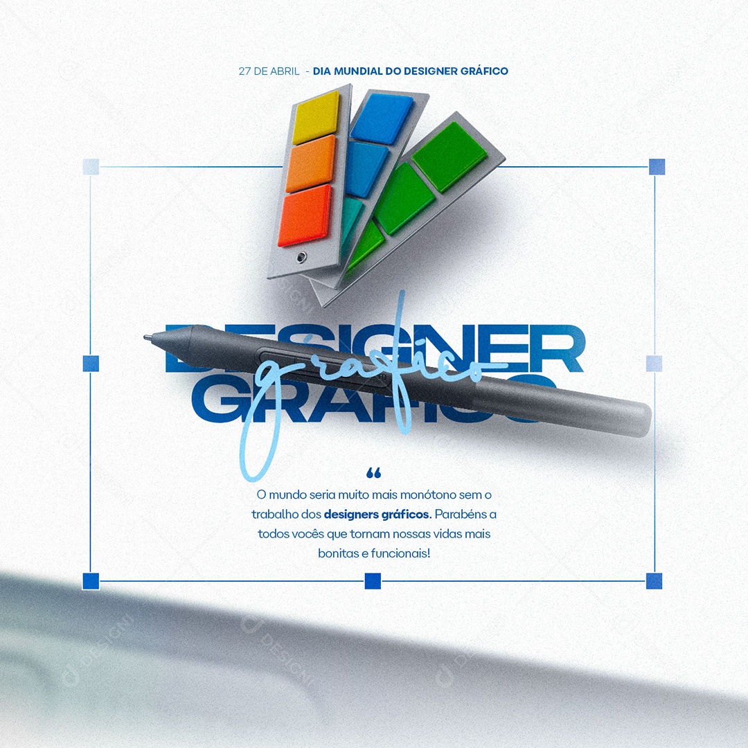Parabéns A Todos Vocês Dia Mundial Do Designer Gráfico Social Media PSD Editável
