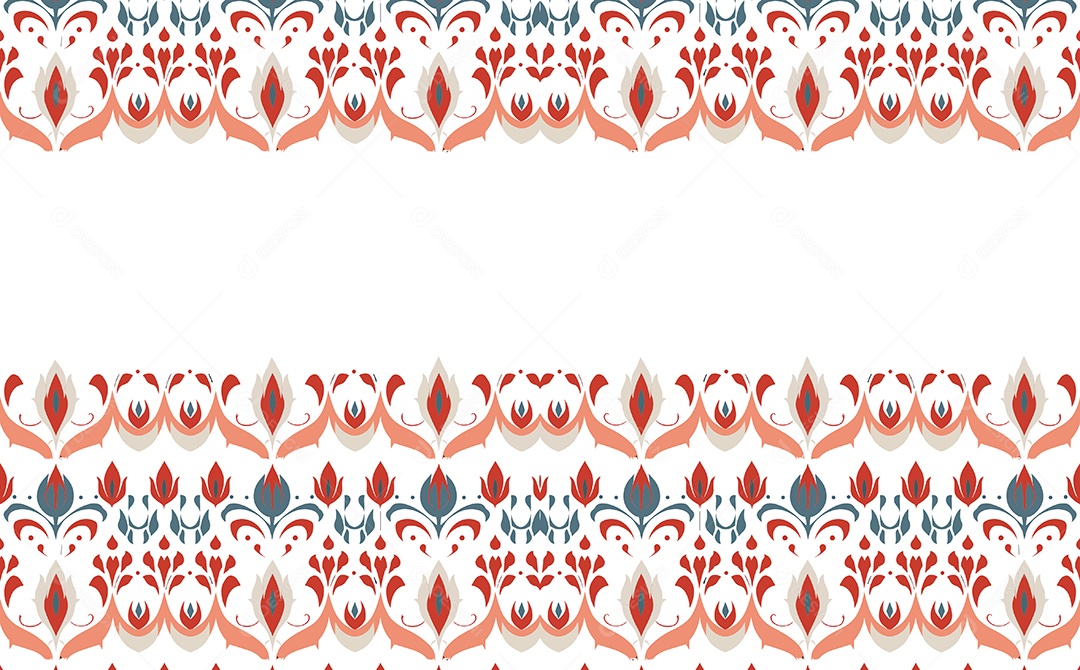 Padrão de Tapete Ilustração Vetor EPS