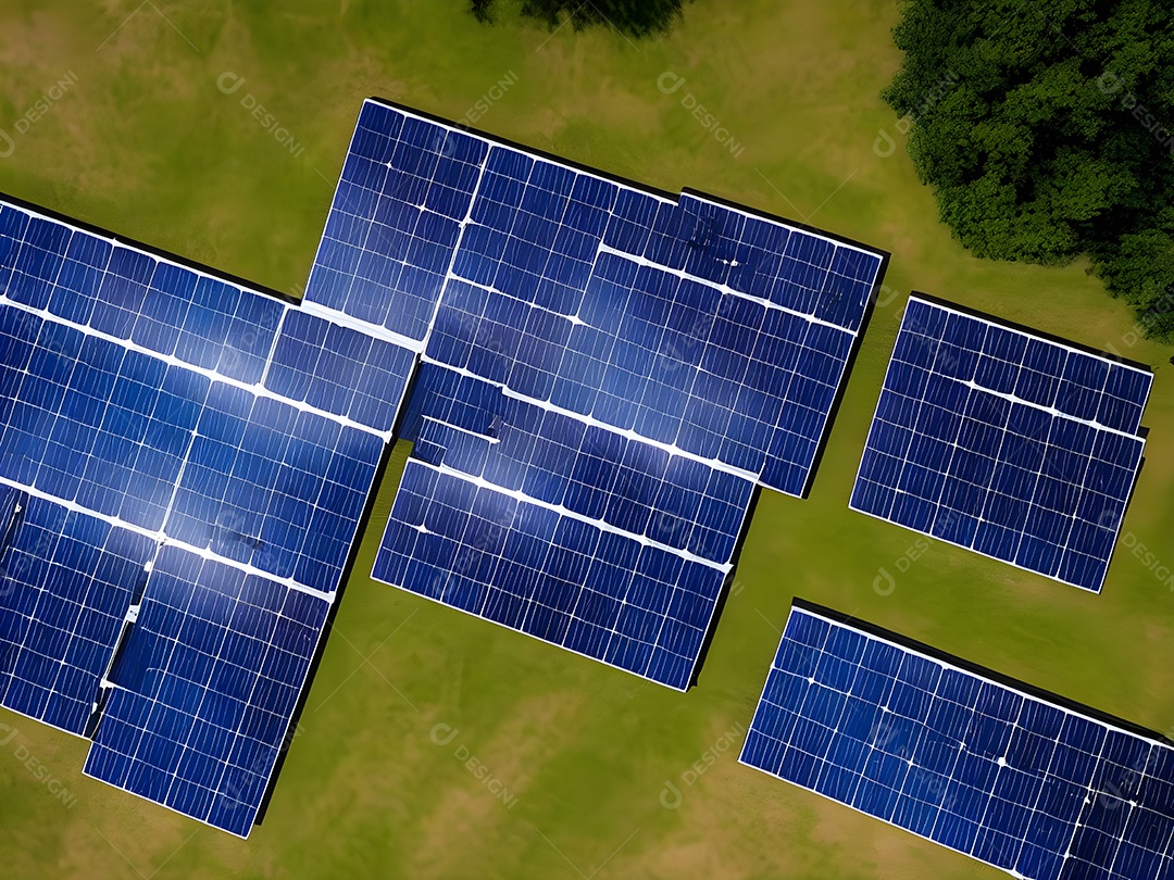 Placa solar de tecnologia, fonte alternativa de eletricidade. conceito de recursos sustentáveis ​​e energia renovável.