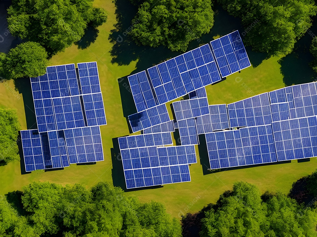Placa solar de tecnologia, fonte alternativa de eletricidade. conceito de recursos sustentáveis ​​e energia renovável.