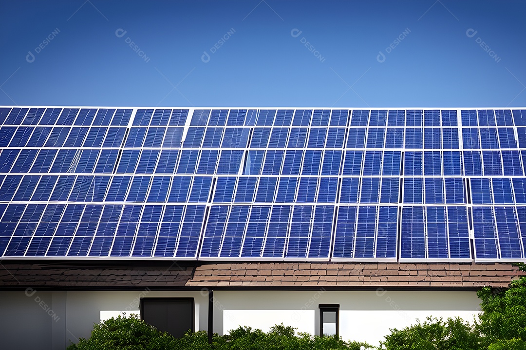 Placa solar de tecnologia, fonte alternativa de eletricidade. conceito de recursos sustentáveis ​​e energia renovável.