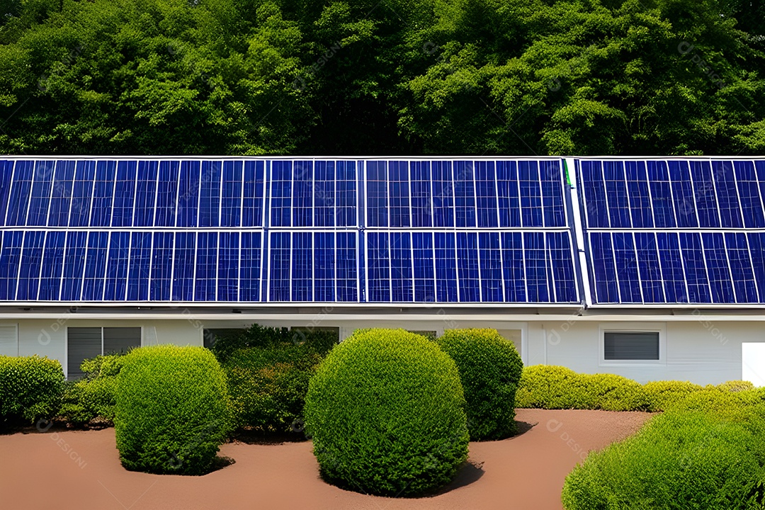 Placa solar de tecnologia, fonte alternativa de eletricidade. conceito de recursos sustentáveis ​​e energia renovável.