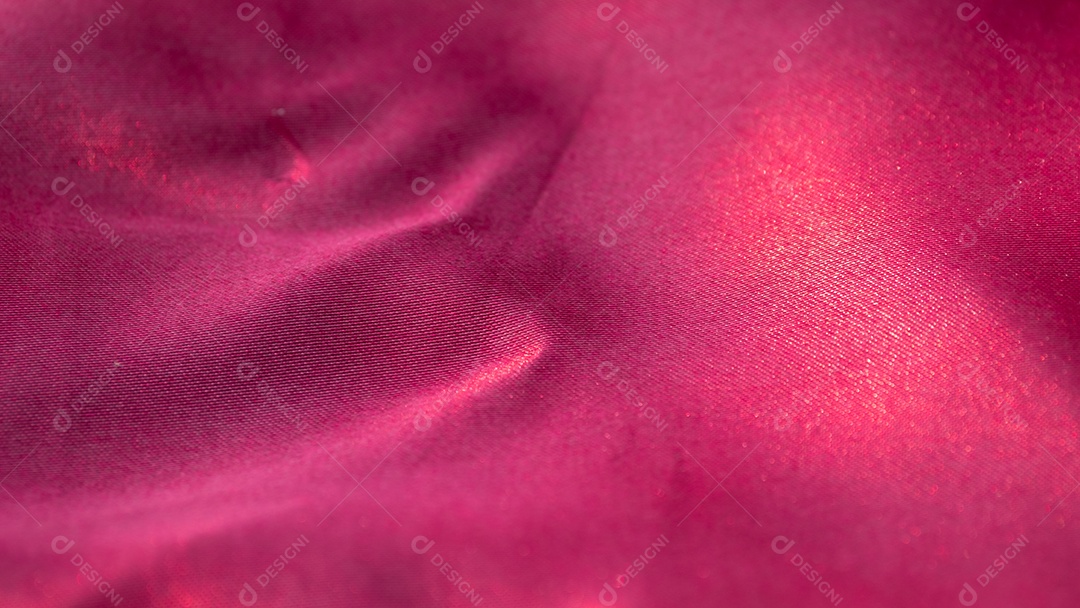 Textura de pano rosa amassado