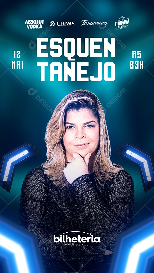 Story Esquentanejo Flyer Social Media PSD Editável