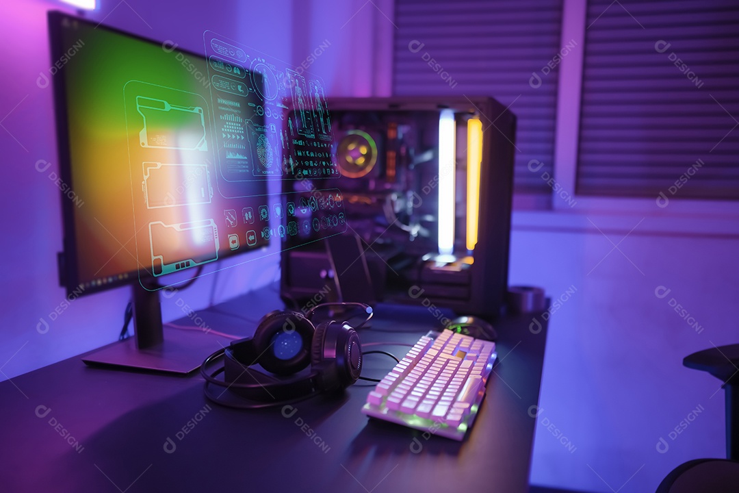 Jogos profissionais de computador profissional para videogames