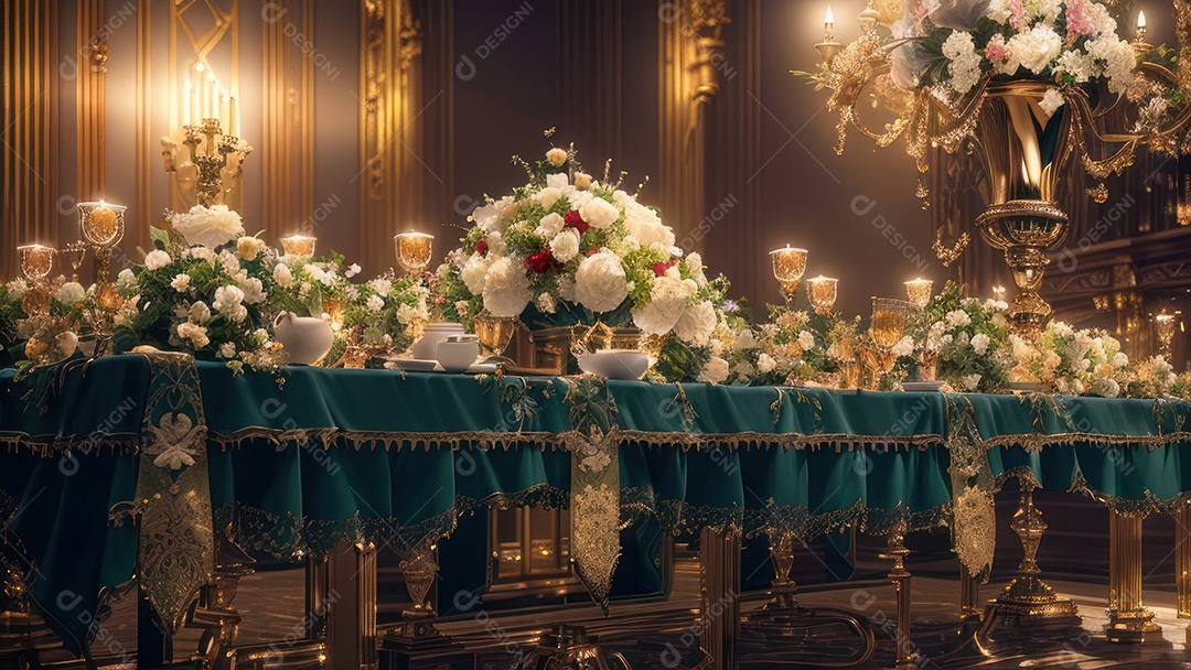 Linda imagem realista de igreja.