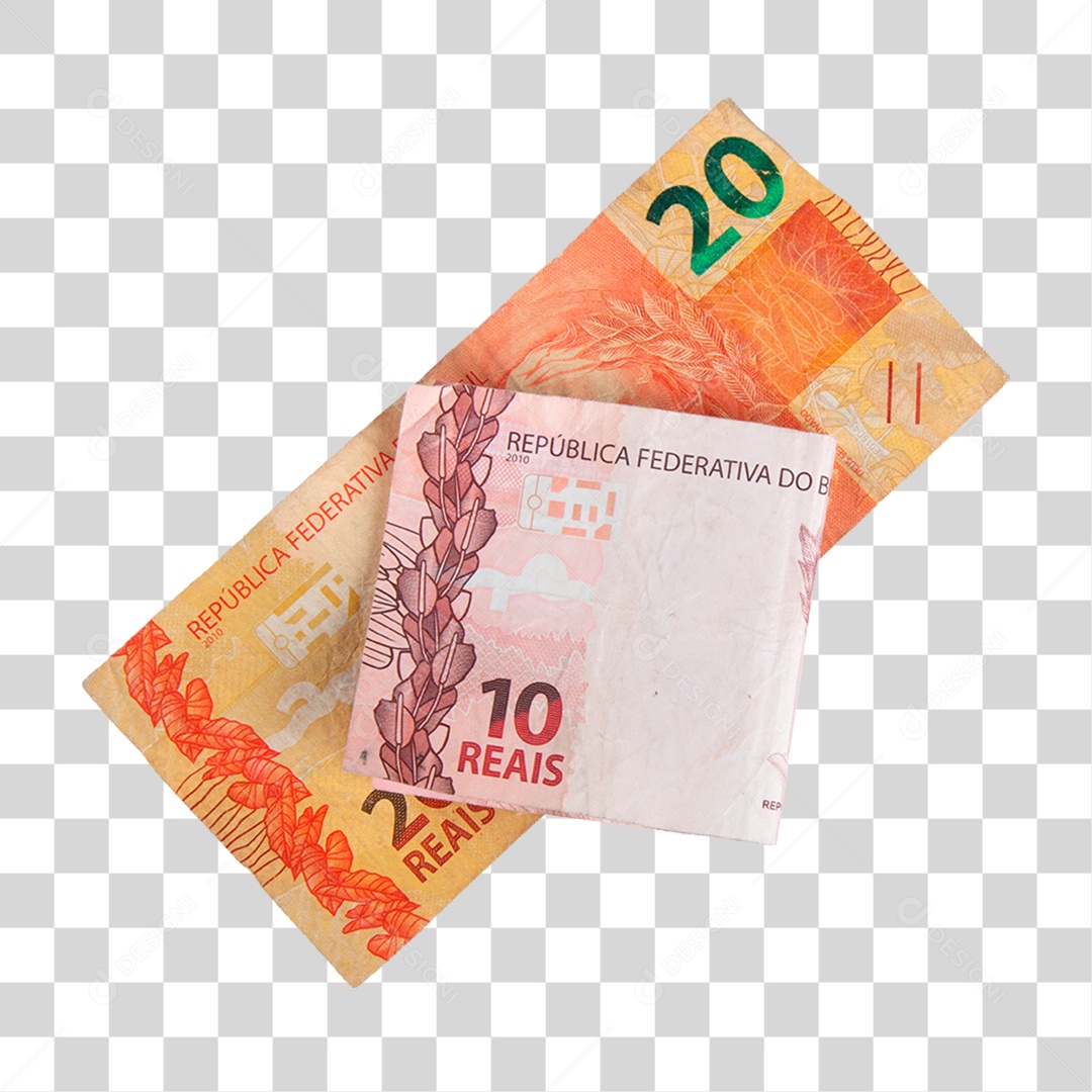 Notas de Dinheiro PNG Transparente