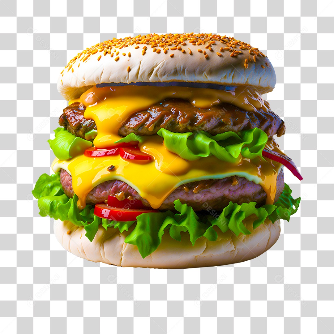 Hamburguer PNG Transparente