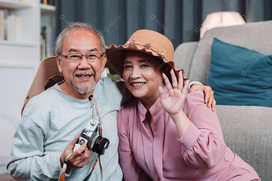 Visualização de aplicativo de tela de interface de conferência de videochamada