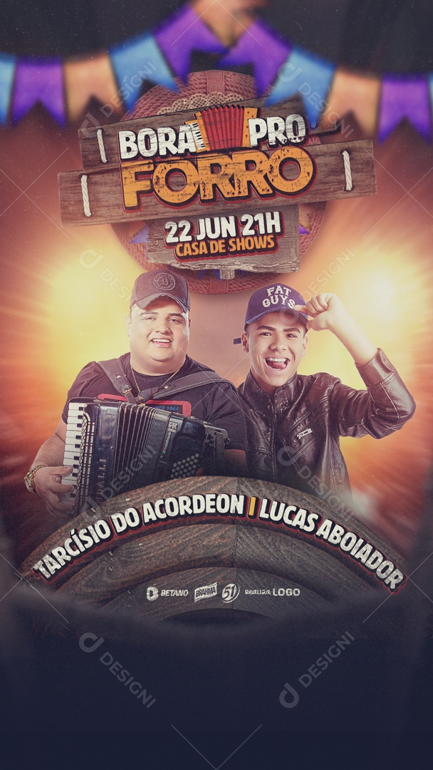 Social Media Flyer Story Bora Pro Editable PSD Cover