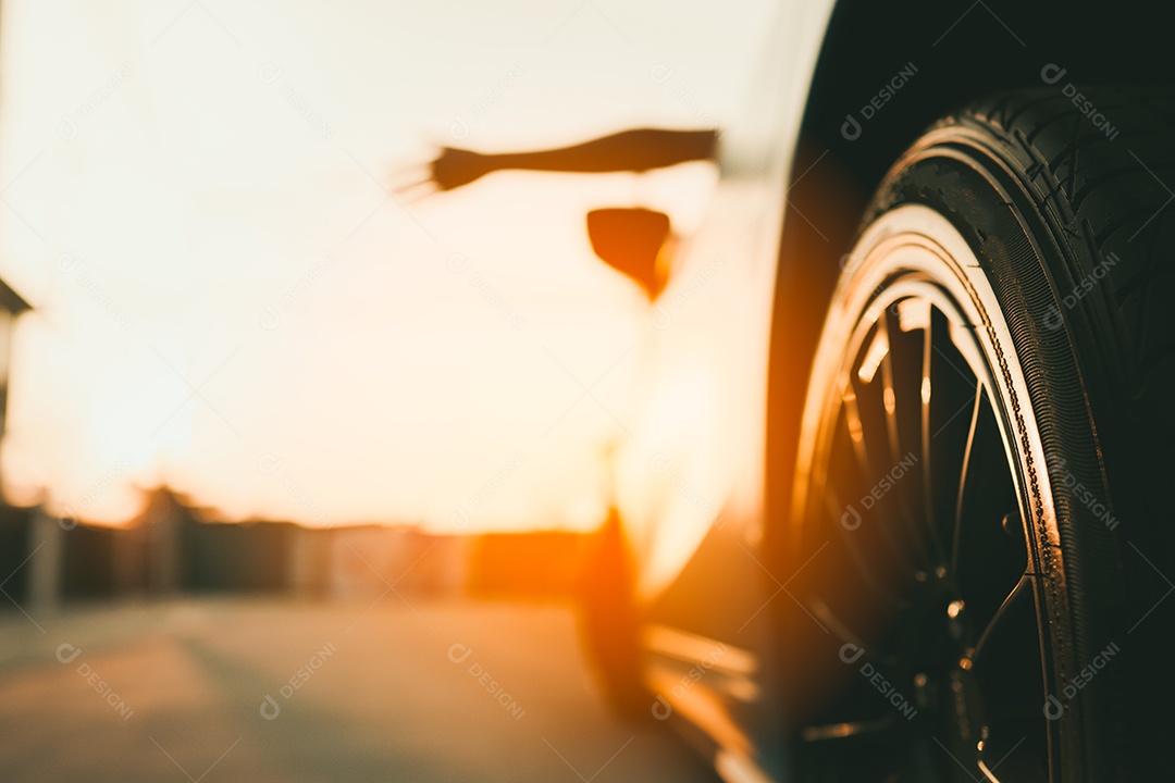 Carro de roda esportiva de liga giratória