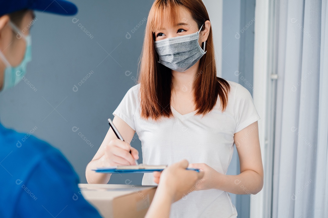 Envio expresso de entrega de porta em porta